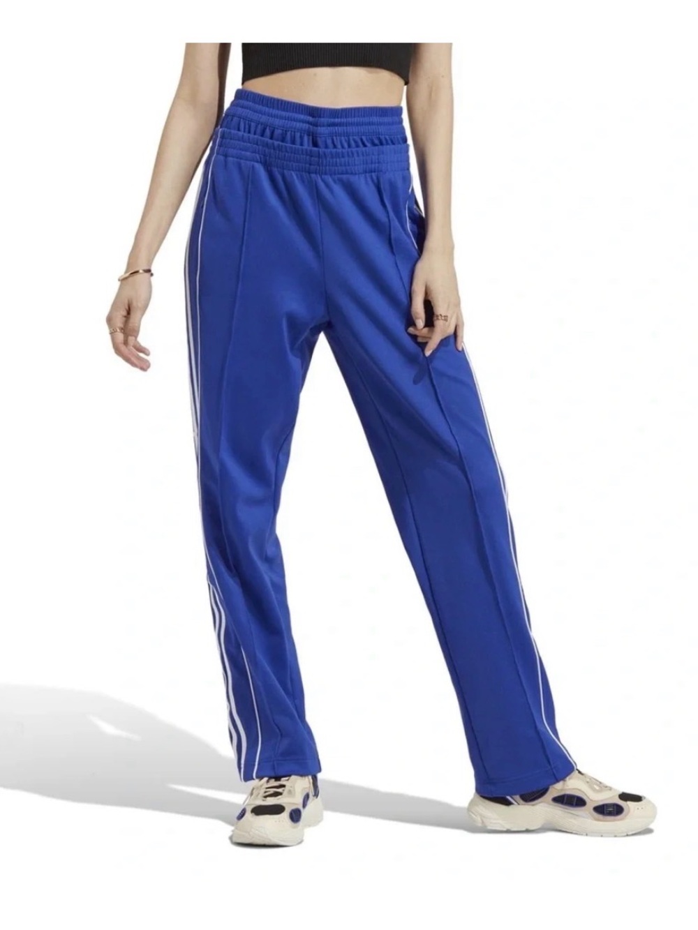 Adidas Royal Blue ALWAYS ORIGINAL ADIBREAK PANTS size XS